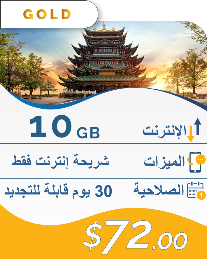 10GB-30DAY-72$